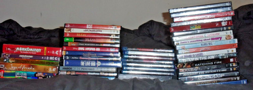 Lot dvds blu rays - of, 60