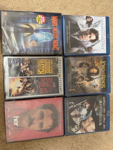 New sealed blu ray - new, lot