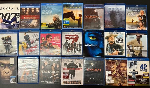 Blu ray dvd lot bond - 21,