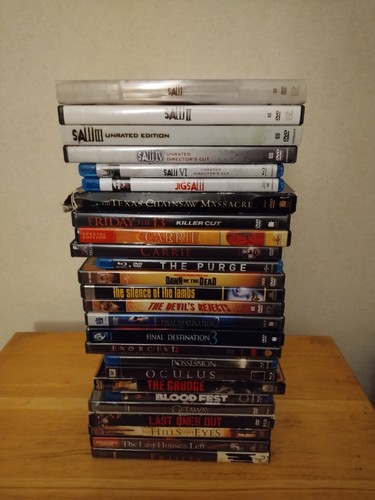 Lot blu ray dvd horror - of,