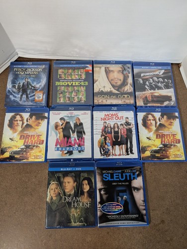 New sealed lot 10 dvds - of,