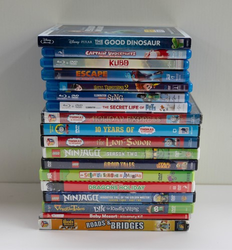 Lot kids children dvd - -,