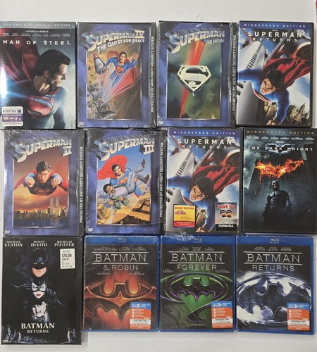 Superman batman movie lot - superman,