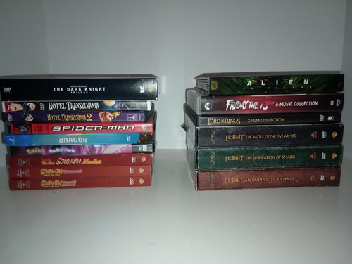 Lot dvds and blu rays - of, 31