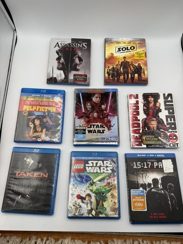 Blu ray lot star wars - ray,